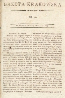 Gazeta Krakowska. 1803, nr 71