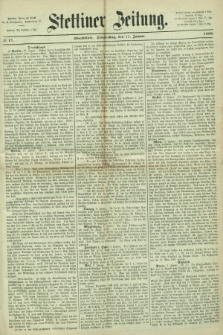 Stettiner Zeitung. 1866, № 17 (11 Januar) - Abendblatt