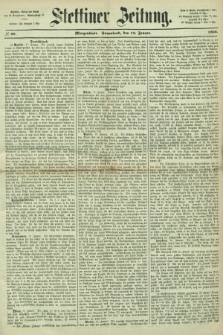Stettiner Zeitung. 1866, № 20 (13 Januar) - Morgenblatt