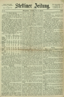 Stettiner Zeitung. 1866, № 24 (16 Januar) - Morgenblatt + dod.