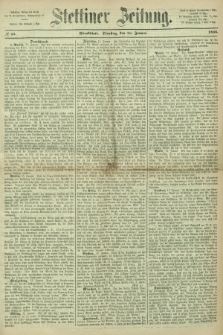 Stettiner Zeitung. 1866, № 25 (16 Januar) - Abendblatt