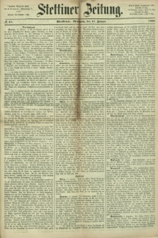 Stettiner Zeitung. 1866, № 27 (17 Januar) - Abendblatt