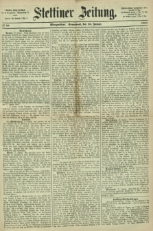 Stettiner Zeitung. 1866, № 32 (20 Januar) - Morgenblatt