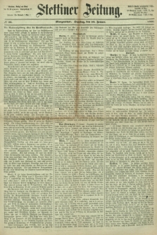 Stettiner Zeitung. 1866, № 36 (23 Januar) - Morgenblatt