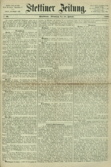 Stettiner Zeitung. 1866, № 39 (24 Januar) - Abendblatt