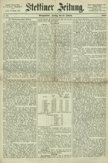 Stettiner Zeitung. 1866, № 42 (26 Januar) - Morgenblatt