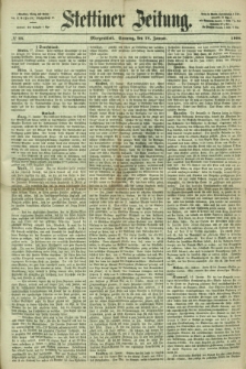Stettiner Zeitung. 1866, № 46 (28 Januar) - Morgenblatt