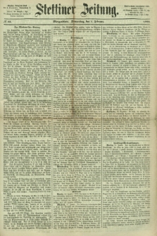 Stettiner Zeitung. 1866, № 52 (1 Februar) - Morgenblatt