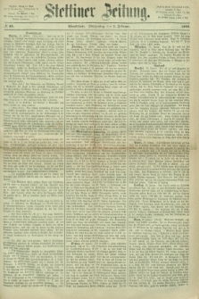 Stettiner Zeitung. 1866, № 53 (1 Februar) - Abendblatt