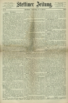 Stettiner Zeitung. 1866, № 65 (8 Februar) - Abendblatt