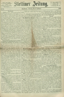 Stettiner Zeitung. 1866, № 83 (19 Februar) - Abendblatt