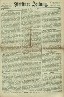 Stettiner Zeitung. 1866, № 85 (20 Februar) - Morgenblatt