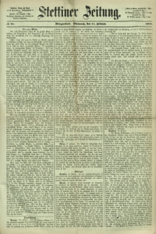 Stettiner Zeitung. 1866, № 86 (21 Februar) - Morgenblatt
