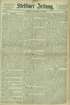 Stettiner Zeitung. 1866, № 101 (1 März) - Abendblatt