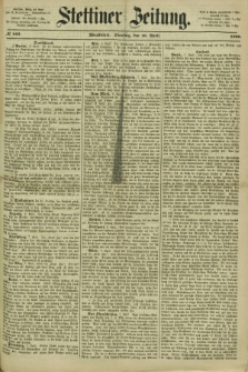 Stettiner Zeitung. 1866, № 165 (10 April) - Abendblatt