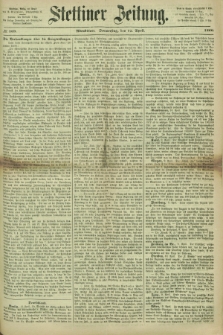 Stettiner Zeitung. 1866, № 169 (12 April) - Abendblatt