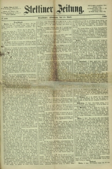 Stettiner Zeitung. 1866, № 179 (18 April) - Abendblatt