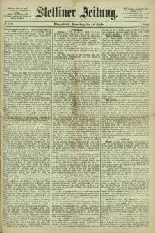 Stettiner Zeitung. 1866, № 180 (19 April) - Morgenblatt