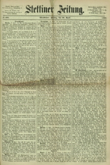 Stettiner Zeitung. 1866, № 183 (20 April) - Abendblatt