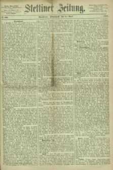 Stettiner Zeitung. 1866, № 185 (21 April) - Abendblatt