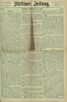 Stettiner Zeitung. 1866, № 191 (26 April) - Abendblatt
