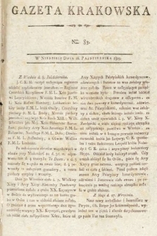 Gazeta Krakowska. 1803, nr 83