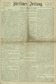 Stettiner Zeitung. 1866, № 223 (16 Mai) - Abendblatt