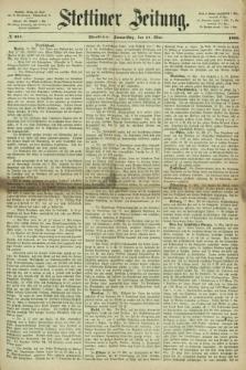 Stettiner Zeitung. 1866, № 225 (17 Mai) - Abendblatt