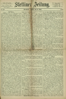 Stettiner Zeitung. 1866, № 237 (25 Mai) - Abendblatt