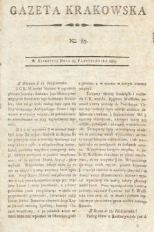 Gazeta Krakowska. 1803, nr 85