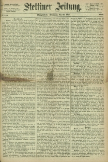 Stettiner Zeitung. 1866, № 244 (30 Mai) - Morgenblatt