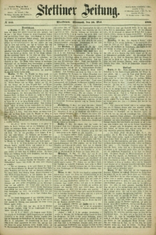 Stettiner Zeitung. 1866, № 245 (30 Mai) - Abendblatt