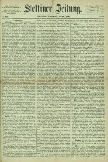 Stettiner Zeitung. 1866, № 275 (16 Juni) - Abendblatt