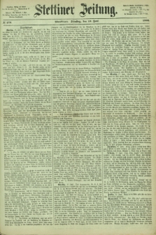 Stettiner Zeitung. 1866, № 279 (19 Juni) - Abendblatt