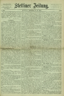 Stettiner Zeitung. 1866, № 283 (21 Juni) - Abendblatt