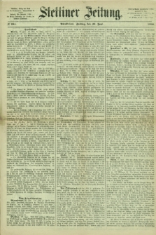 Stettiner Zeitung. 1866, № 295 (29 Juni) - Abendblatt