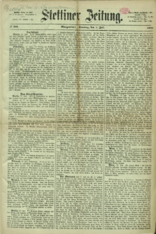 Stettiner Zeitung. 1866, № 298 (1 Juli) - Morgenblatt