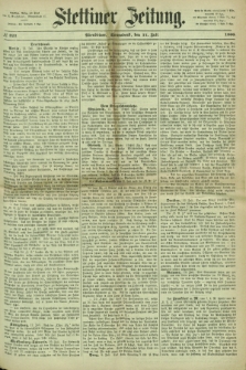 Stettiner Zeitung. 1866, № 321 (14 Juli) - Abendblatt