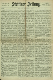 Stettiner Zeitung. 1866, No. 333 (21 Juli) - Abendblatt