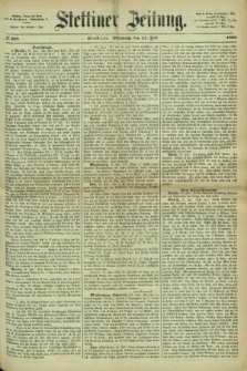 Stettiner Zeitung. 1866, № 339 (25 Juli) - Abendblatt