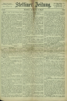 Stettiner Zeitung. 1866, № 367 (10 August) - Abendblatt
