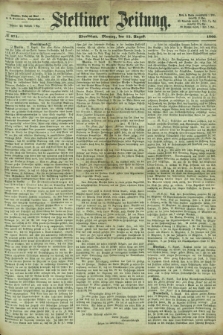 Stettiner Zeitung. 1866, № 371 (12 August) - Abendblatt
