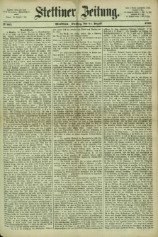 Stettiner Zeitung. 1866, № 385 (21 August) - Abendblatt
