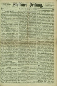 Stettiner Zeitung. 1866, № 388 (23 August) - Morgenblatt