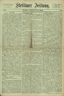 Stettiner Zeitung. 1866, № 393 (25 August) - Abendblatt