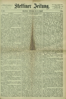 Stettiner Zeitung. 1866, № 399 (29 August) - Abendblatt