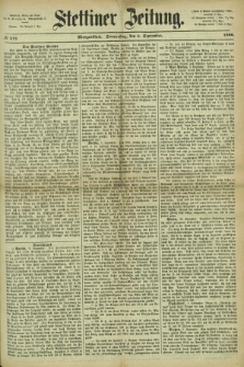 Stettiner Zeitung. 1866, № 412 (6 September) - Morgenblatt