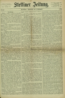 Stettiner Zeitung. 1866, № 417 (8 September) - Abendblatt