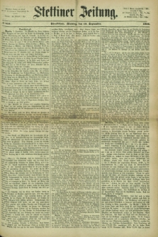 Stettiner Zeitung. 1866, No. 419 (10 September) - Abendblatt