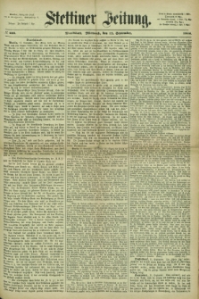 Stettiner Zeitung. 1866, № 423 (12 September) - Abendblatt